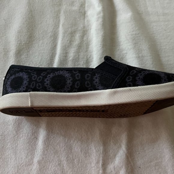 Nautica Dark/Light Gray Canvas Shoes Size 7 - Picture 4 of 10